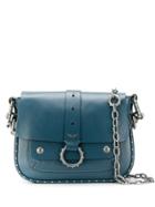 Zadig & Voltaire Kate Smooth Cross-body Bag - Blue