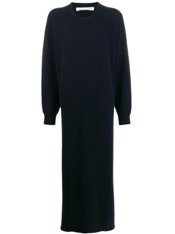 Extreme Cashmere Cashmere Blend Maxi Dress - Blue