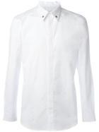 Givenchy Star Collar Tip Shirt, Men's, Size: 39, White, Cotton/spandex/elastane