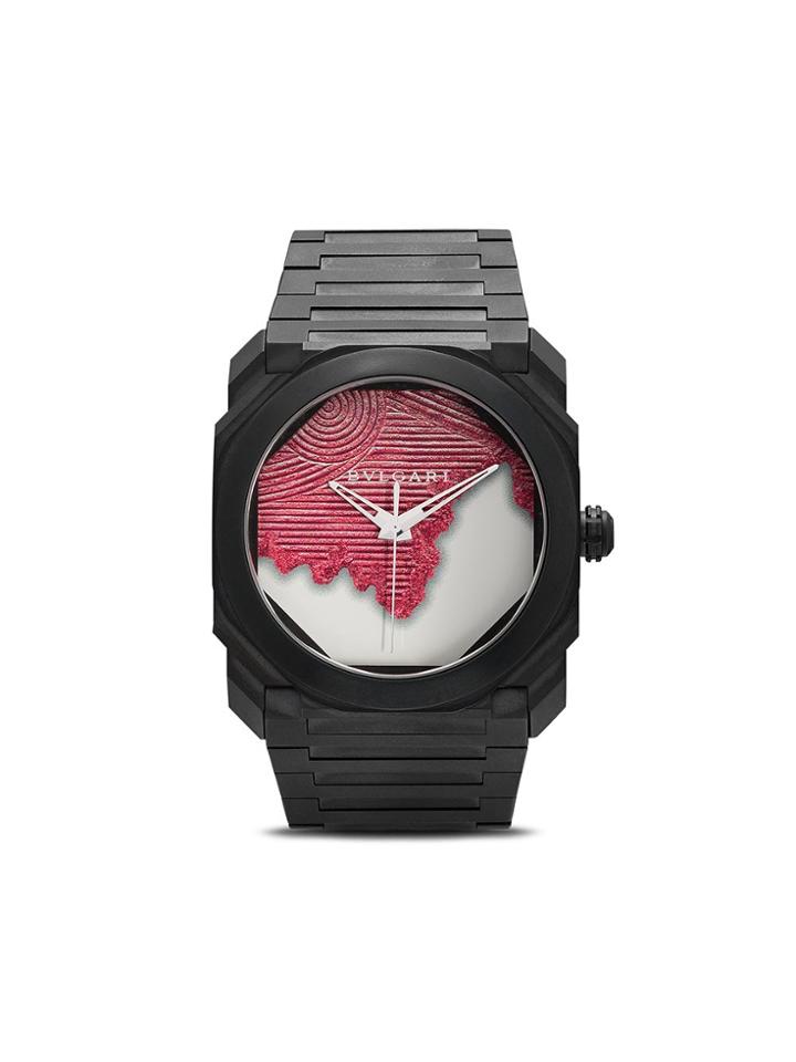 Bamford Watch Department Bulgari Solotempo Watch - Black