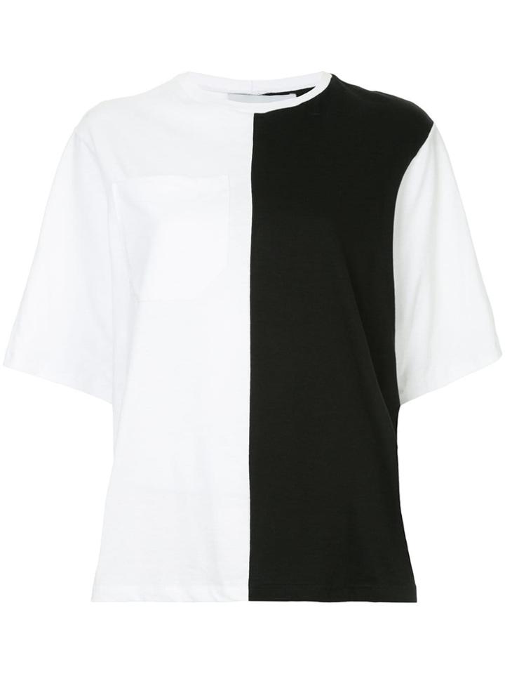 Nino Babukhadia Bicolour Pocket T-shirt - Black