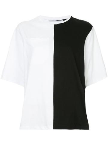 Nino Babukhadia Bicolour Pocket T-shirt - Black