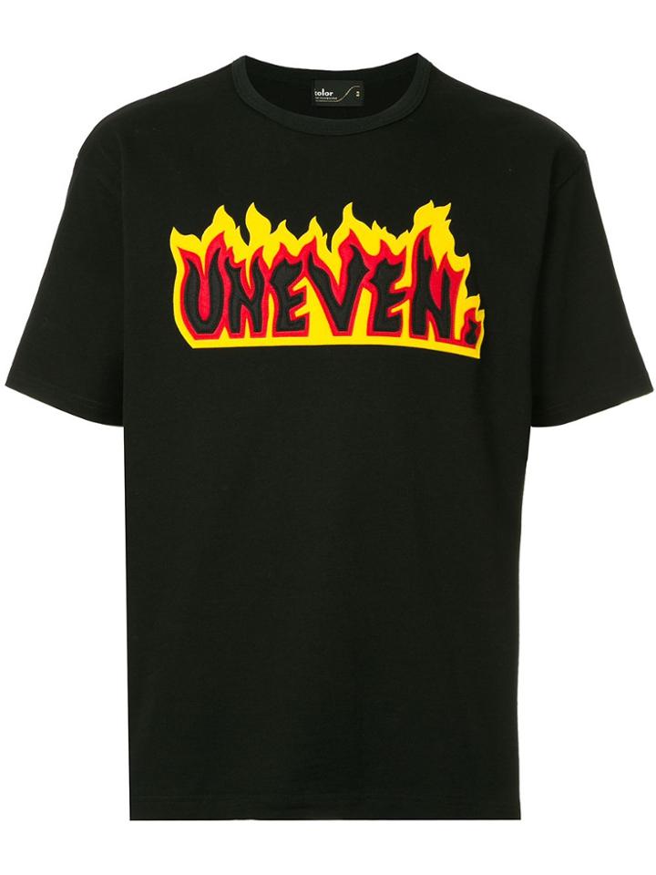 Kolor Patched T-shirt - Black