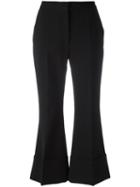 Stella Mccartney Gilda Trousers, Women's, Size: 40, Black, Wool/spandex/elastane