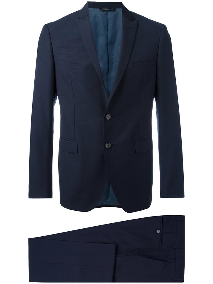 Tonello - Two-piece Suit - Men - Cupro/wool - 46, Blue, Cupro/wool