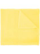 Denis Colomb - Classic Scarf - Women - Silk/cashmere - One Size, Yellow/orange, Silk/cashmere