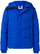 Kenzo Padded Fitted Jacket - Blue