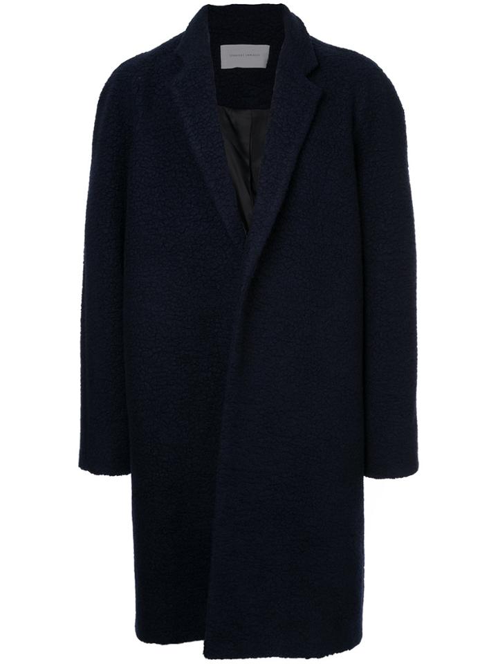 Strateas Carlucci Single Breasted Coat - Blue