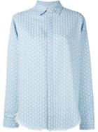 Current/elliott 'earthwind' Shirt, Women's, Size: 2, Blue, Cotton/polyester