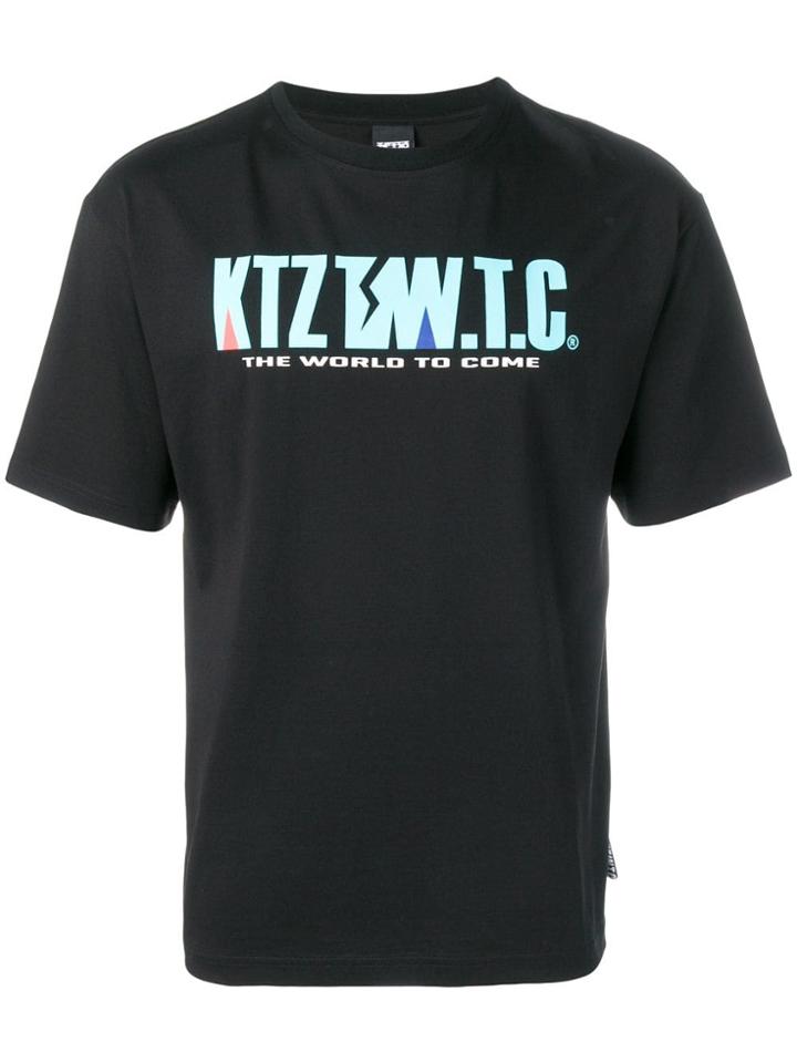 Ktz Mountain Letter T-shirt - Black