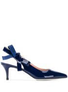 Pollini Lora Slingback Pumps - Blue