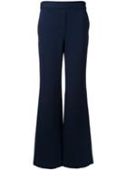 Theory - Wide Leg Trousers - Women - Polyester/polyurethane/spandex/elastane/polyimide - M, Blue, Polyester/polyurethane/spandex/elastane/polyimide