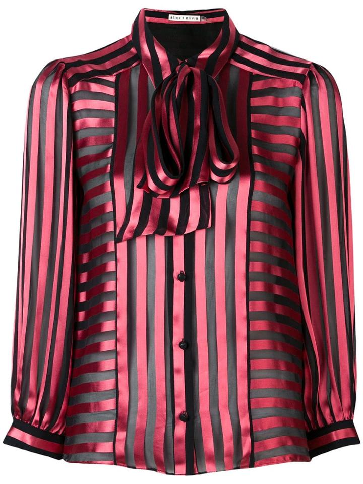 Alice+olivia Willis Shirt - Black