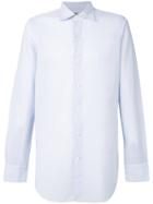 Finamore 1925 Napoli Long Sleeved Shirt - Blue