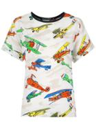 Reinaldo Lourenço Airplane Print T-shirt - Multicolour