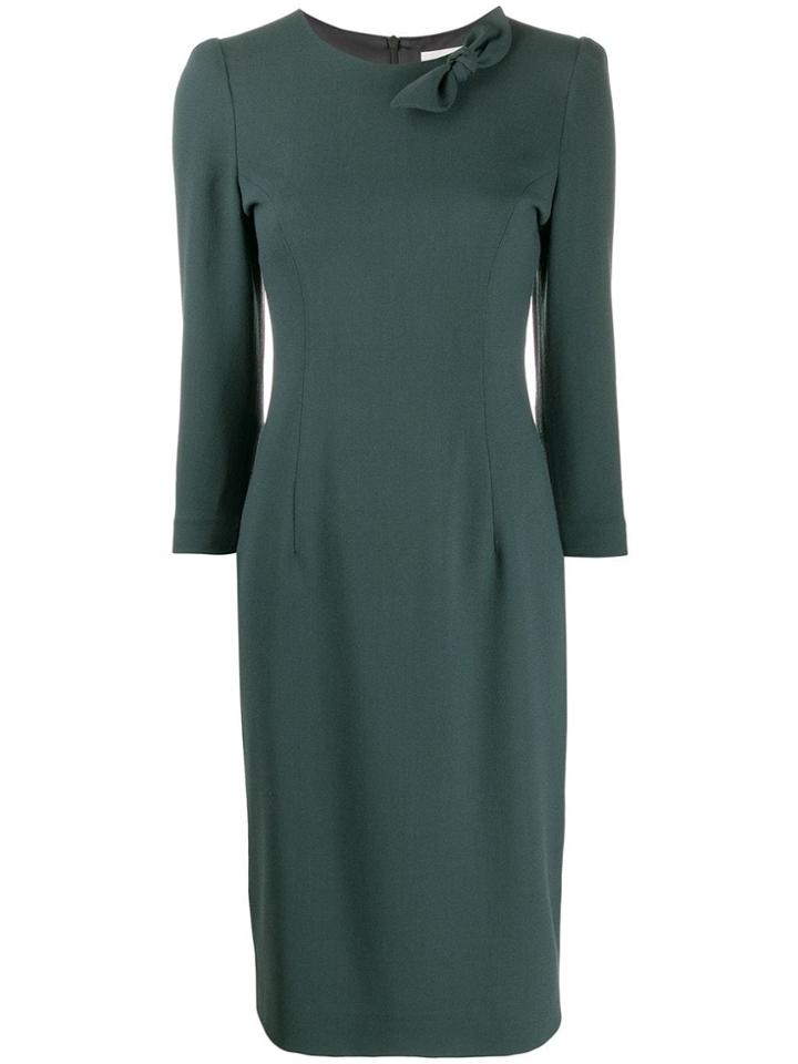 Goat Jenna Crepe Pencil Dress - Green