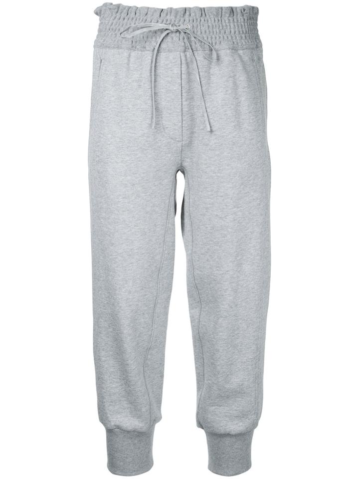 3.1 Phillip Lim Cropped Track Pants - Grey