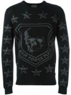 Philipp Plein 'fremd' Jumper, Men's, Size: Medium, Black, Polyester/viscose/merino