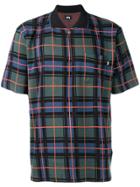 Stussy Check Patterned Polo Shirt - Multicolour