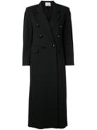 Carolina Ritzler - Paolo Vamos Coat - Women - Cotton/polyamide/spandex/elastane - 36, Black, Cotton/polyamide/spandex/elastane