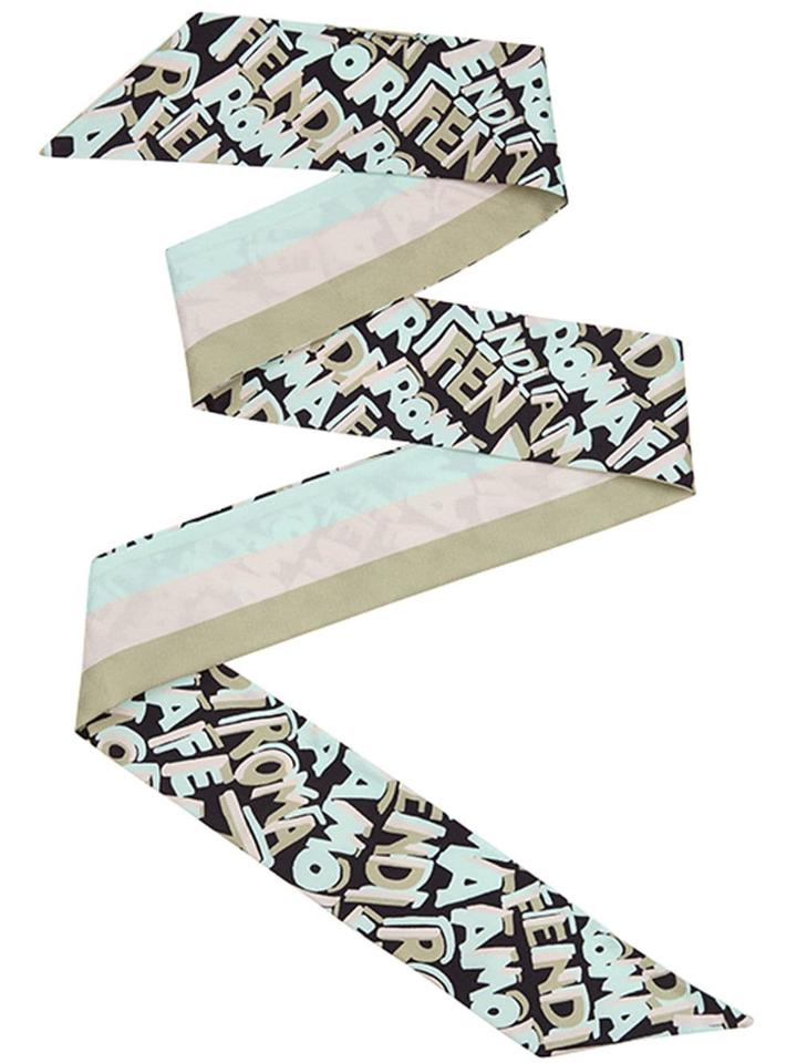 Fendi Printed Bandeau - Green