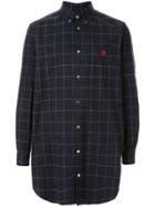 Undercover Check Oversized Shirt - Blue
