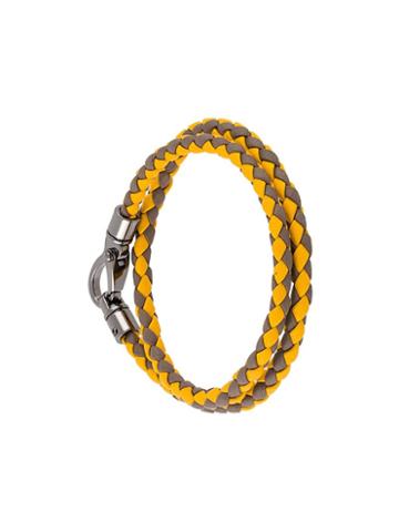 Tod S Mycolors Bracelet, Women's, Yellow/orange, Calf Leather