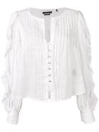 Isabel Marant Ruffle Trim Blouse - White