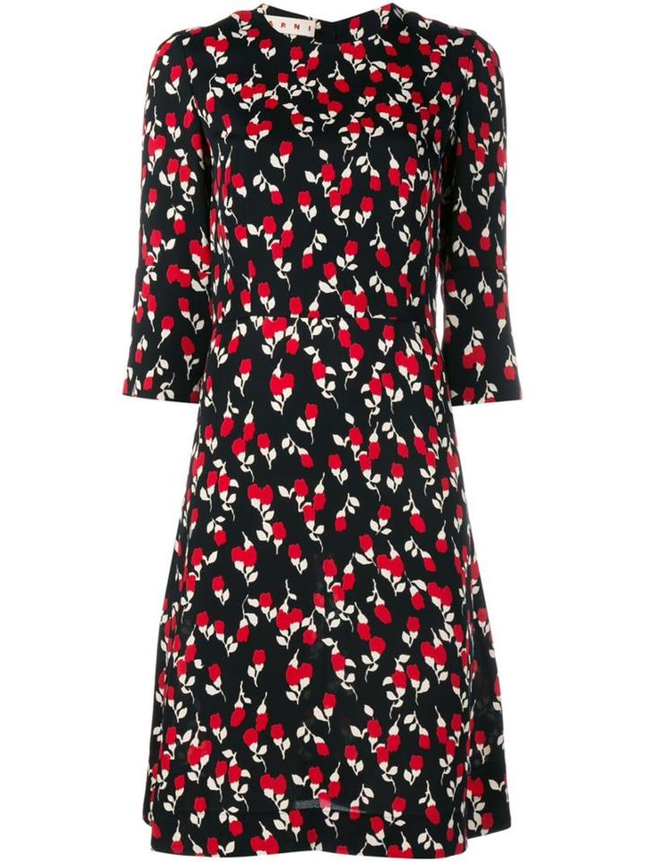 Marni Rhythm Print Midi Dress