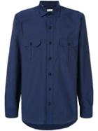 Salvatore Piccolo Chest Pockets Shirt - Blue