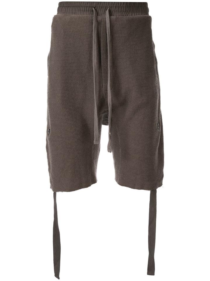 Thom Krom Relaxed-fit Shorts - Brown