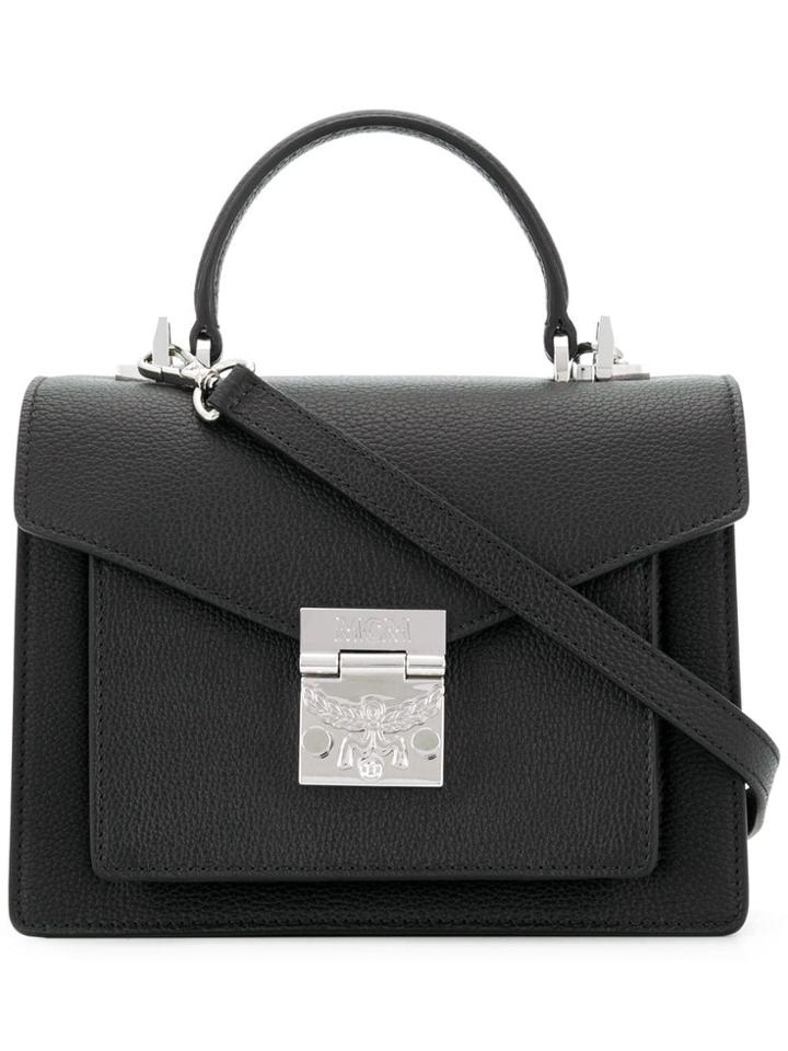 Mcm Eagle Mini Bag - Black