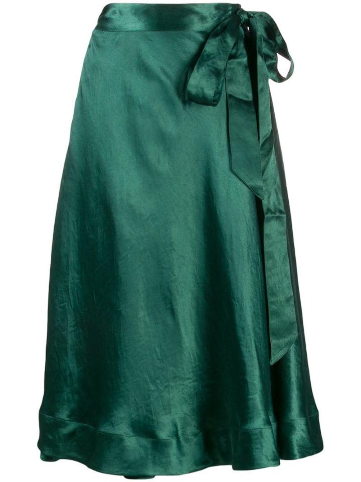 Bellerose Tie Waist Skirt - Green