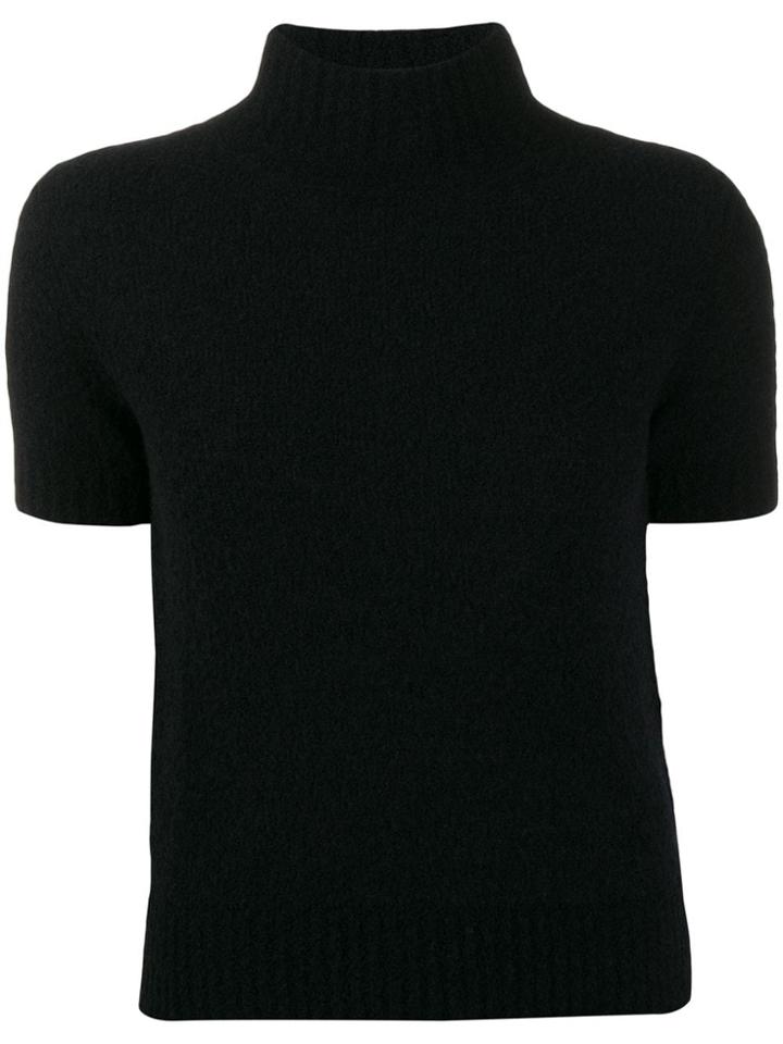 Dondup Dolcevita Turtleneck Knitted Top - Black