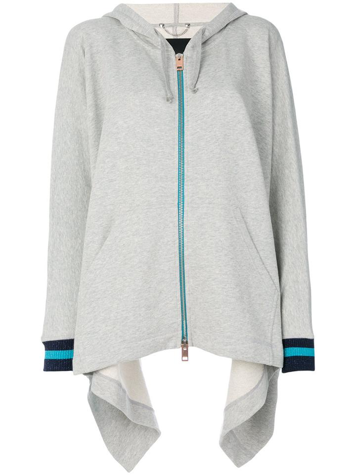 Diesel - Batwing Sleeve Sweatshirt - Women - Cotton - Xs, Grey, Cotton