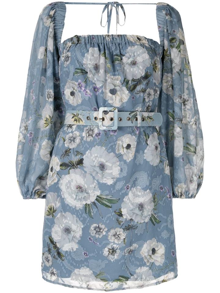 We Are Kindred Tabitha Bishop Sleeve Dress - Blue