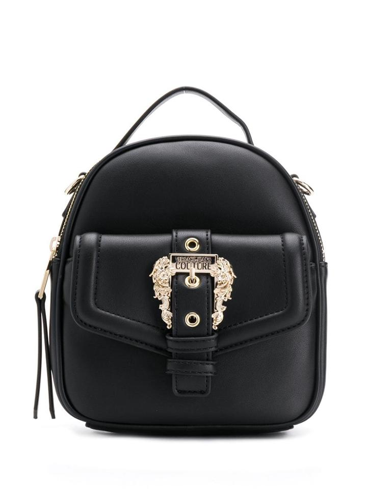 Versace Jeans Couture Buckle-detail Mini-backpack - Black