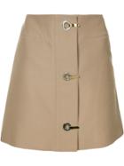 Marni Hook And Eyelet Skirt - Nude & Neutrals