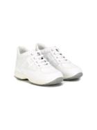 Hogan Kids Interactive Sneakers, Girl's, Size: 22, White