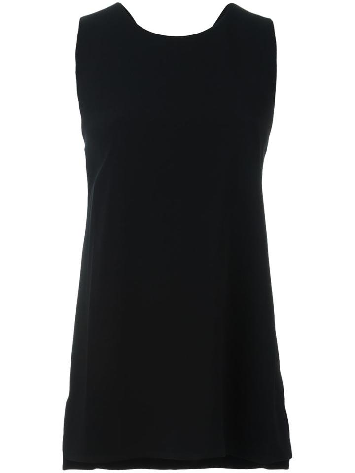 Theory Crisscross Back Sleeveless Top