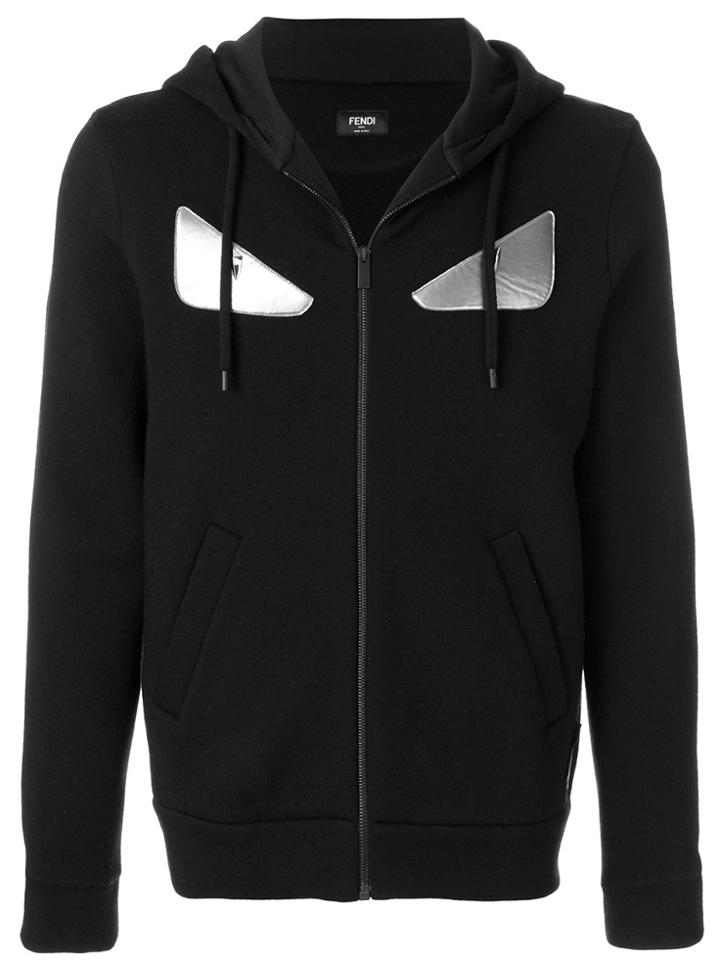 Fendi Bag Bugs Hooded Jacket - Black