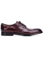 Alberto Fasciani Lace Up Derby Shoes - Red