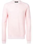 Ermenegildo Zegna Basic Sweater - Pink