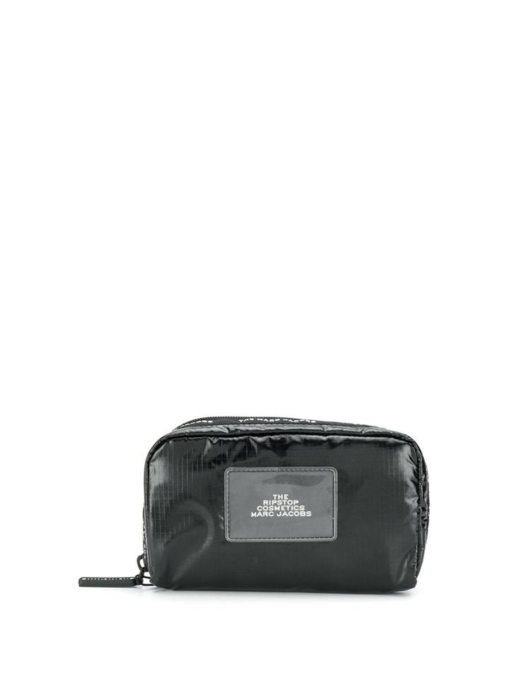 Marc Jacobs Branded Make Up Bag - Black