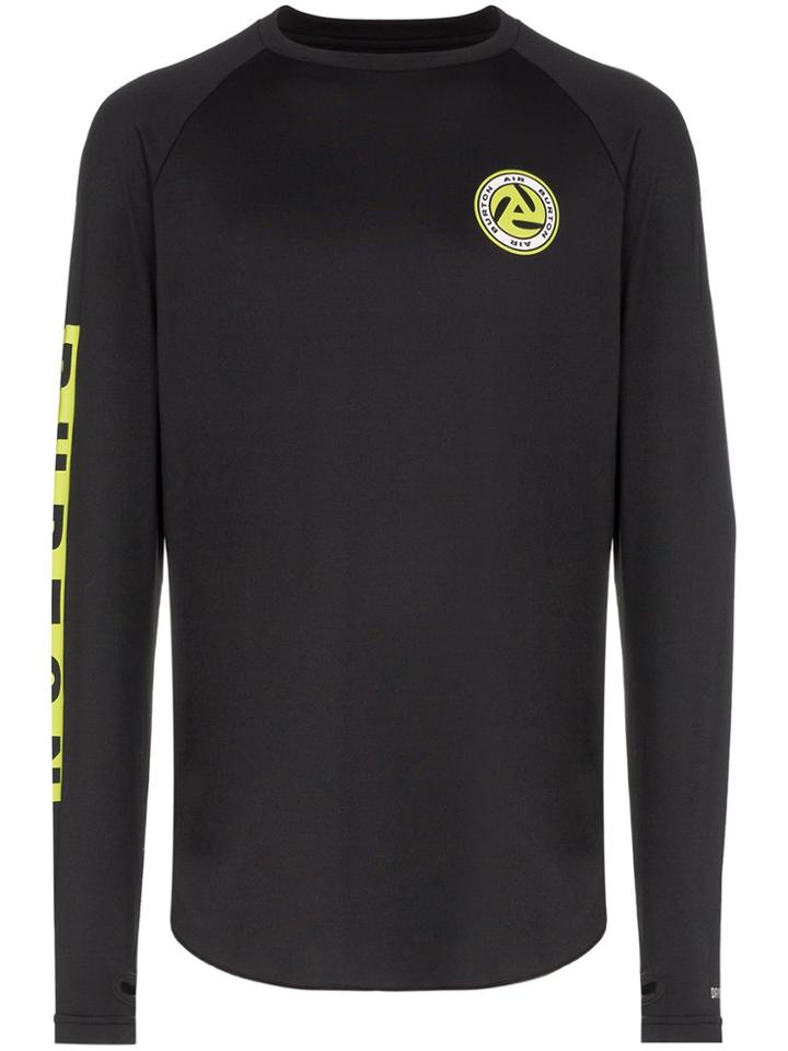 Burton Roadie Badge Print Long-sleeve T-shirt - Black