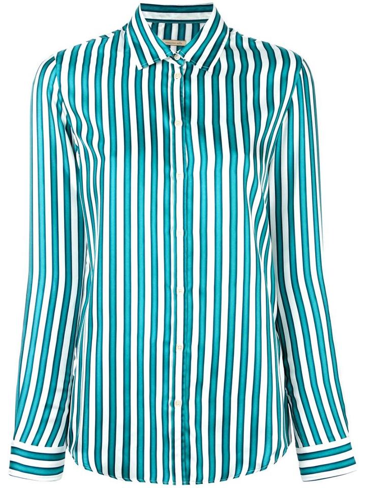 Massimo Alba 'marget' Shirt, Women's, Size: Small, Blue, Silk