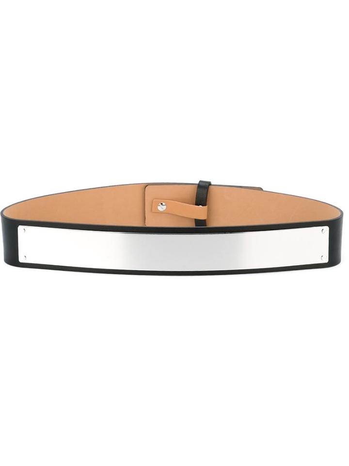 Mcq Alexander Mcqueen Metallic Plaque Belt