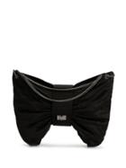 Chanel Pre-owned Bow Motif Chain Shoulder Bag - Black