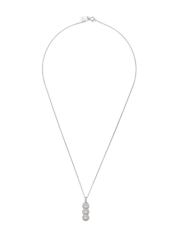 V Jewellery Tripled Drop Pendant - Silver