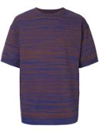 Caban Striped Short-sleeve T-shirt - Blue